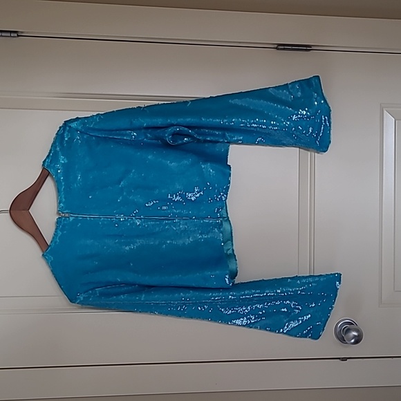 Ganni Women's Sequin Crop Top - Picture 2 of 14